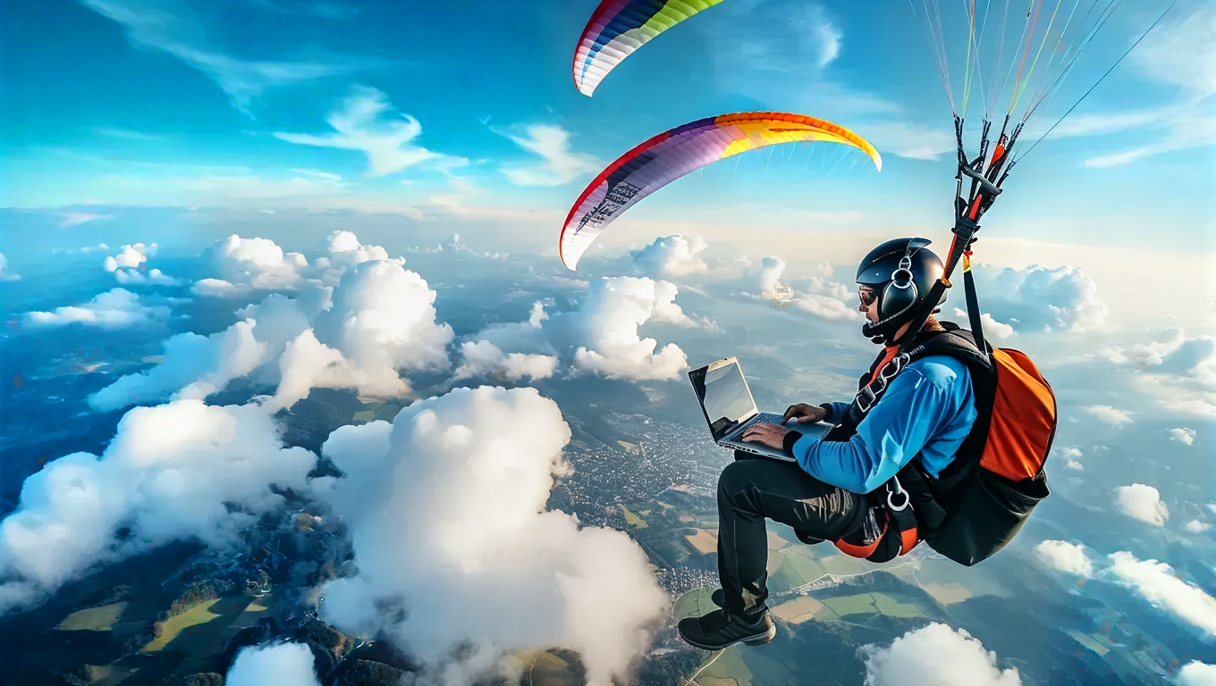 Paragliding and Cloud Computing